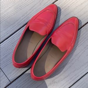 Everlane Modern Loafers in Red
